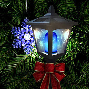 CPPSLEE Led Flame Effect Light Bulb, 4 Modes Flame Lights Bulbs, E26 Base Fire Light Bulbs with Gravity Sensor, Christmas Decorations Flickering Light Bulb for Indoor and Outdoor (Blue, 4pcs)